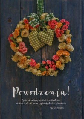 Karnet B6 Powodzenia K.B6-1522