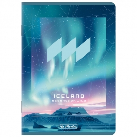 Zeszyt Herlitz Premium Solarpunk A5/32k kratka z marginesem, 1 szt