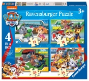 Ravensburger, Puzzle 4w1: Psi Patrol (6936)