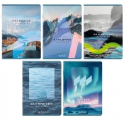 Zeszyt Herlitz Premium Solarpunk A5/32k kratka z marginesem, 1 szt