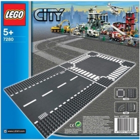 KLOCKI LEGO CITY 7280 ODCINEK PROSTY I SKRZYŻOWANIE