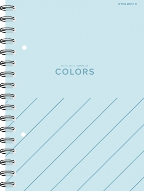 Kołozeszyt Top 2000 Colors A5/80k kratka, 1 szt