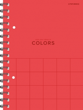 Kołozeszyt Top 2000 Colors A5/80k kratka, 1 szt