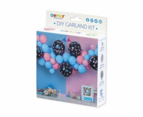 Girlanda balonowa DIY He or She 65szt