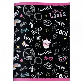 Zeszyt A5/32k kratka - Lenka Happy Cool (SPA033)