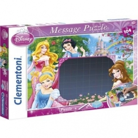 Puzzle 104 Message Księżniczki