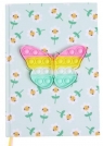 Notatnik z nadrukiem motyl