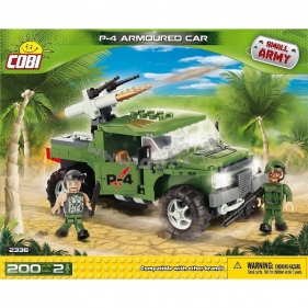 Cobi: Mała Armia. P-4 Samochód pancerny (2336)