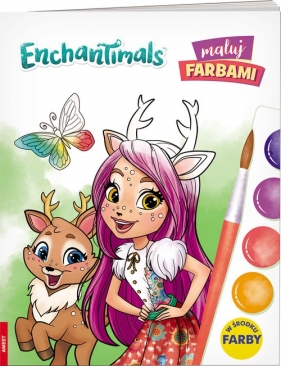 Enchantimals Maluj farbami (MF-1301) - praca zbiorowa