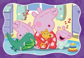 Ravensburger, Puzzle 2x24: Dobranoc Peppa (12004336)