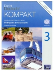 Das ist Deutsch! Kompakt 3. Podręcznik z ćwiczeniami + 2CD - Kamińska Jolanta