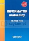 Geografia Informator maturalny od 2005 roku