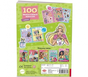 Barbie. 100 Brokatowych Naklejek - Opracowanie zbiorowe