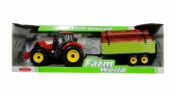 Traktor z przyczepą