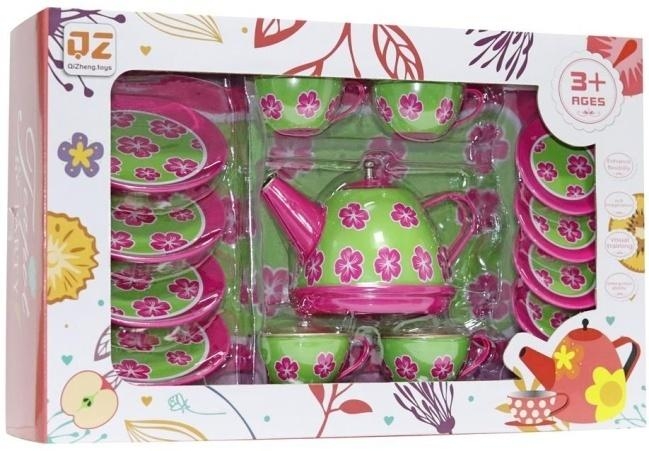 Zestaw metalowy do herbaty