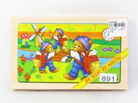 Puzzle 4 X 12: Misie
