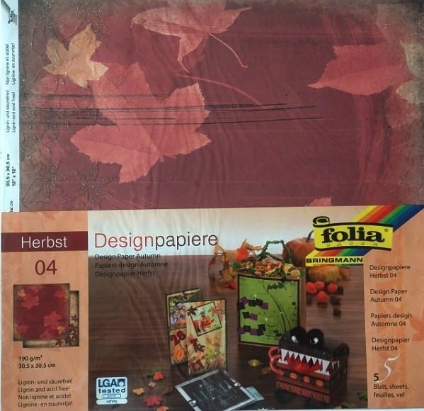 Design-papier 190 g/m2 30,5x30,5cm 5ark