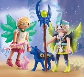 Playmobil Ayuma: Crystal- i Moon Fairy z tajemniczymi zwierzętami (71236)