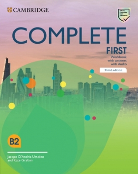 Complete First Workbook with Answers with Audio - Jacopo D'Andria Ursoleo