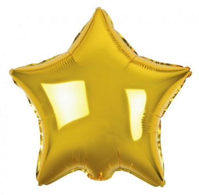 Balon foliowy Gwiazda złota