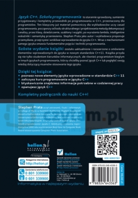 Język C++ Szkoła programowania (Uszkodzona okładka) - Prata Stephen