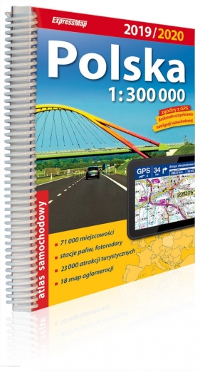 Polska atlas samochodowy 1:300 000