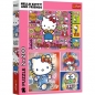 Puzzle 2x200 Hello Kitty i przyjaciele TREFL