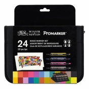 Zestaw pisaków Winsor & Newton - Mixed Marker, 24 kolory (17044529C)
