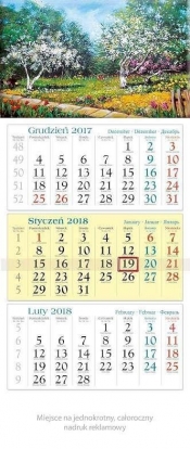Kalendarz trójdzielny 2018 - Sad KT16