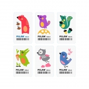 Milan, Gumka z nadrukiem zwierzątka 436-A