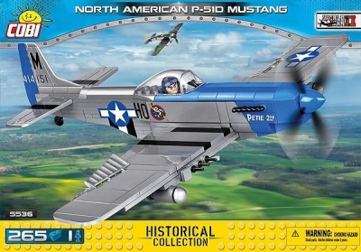 Cobi: Mała Armia WWII. North American P-51D Mustang - 5536