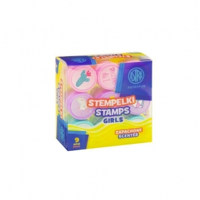 Stempelki zapachowe Girls, 9 szt.