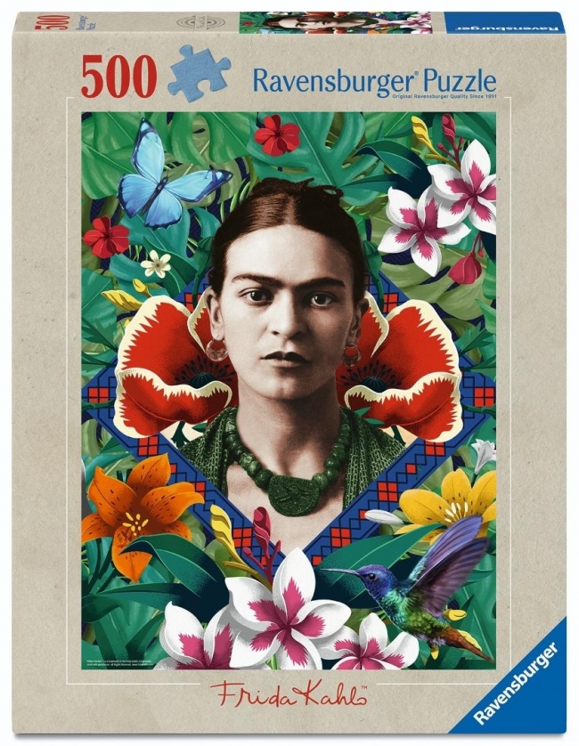 Puzzle 500 Frida Kahlo Blooming Fantasy