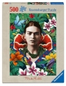 Ravensburger, Puzzle 500: Frida Kahlo - Kwitnąca wyobraźnia (12001736)