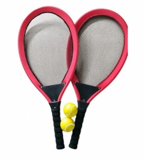 Rakiety do gry w speed badmintona red + piłki