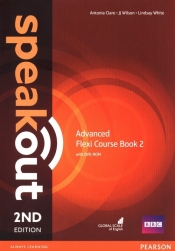 Speakout 2nd Edition Advanced Flexi Course Book 2 + DVD