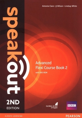 Speakout 2nd Edition Advanced Flexi Course Book 2 + DVD - Lindsay White, Antonia Clare, JJ Wilson