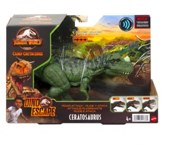 Figurka Jurassic World Ceratozaur Ryczący dinozaur (GWD06/HCL92)