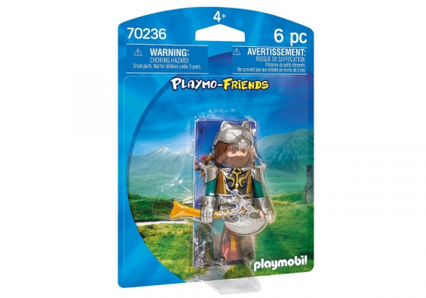 Playmobil: Figurka Wojownik herbu Wilk (70236)