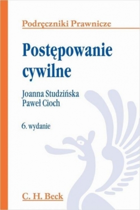 Postępowanie cywilne - Cioch Paweł, Studzińska Joanna