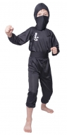  Strój dziecięcy - Czarny ninja - rozmiar S