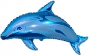 Balon foliowy Godan Delfin niebieski 24 cali (901546)