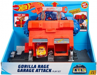 Hot Wheels City Zestaw z gorylem