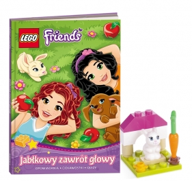 Pakiet LEGO Friends: Książka Jabłkowy Zawrót Głowy + minizestaw klocków (K ZKLNR105/1)