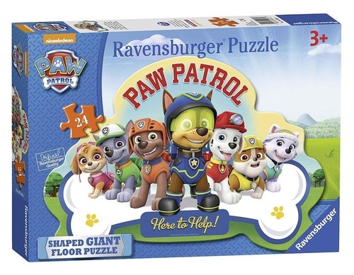 Puzzle Psi patrol kształt gigant 24