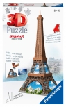 Ravensburger, Puzzle 3D Mini budynki: Wieża Eiffel (12536)