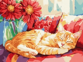 Malowanie po numerach - Sen w dzień 30x40cm