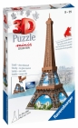 Ravensburger, Puzzle 3D Mini budynki: Wieża Eiffel (12536)