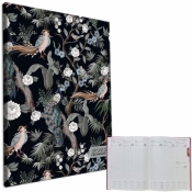 Kalendarz 2026 A4 tygodniowy Botanique Pawie