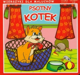 Psotny kotek Wierszyki dla maluchów - Pruchnicki Krystian